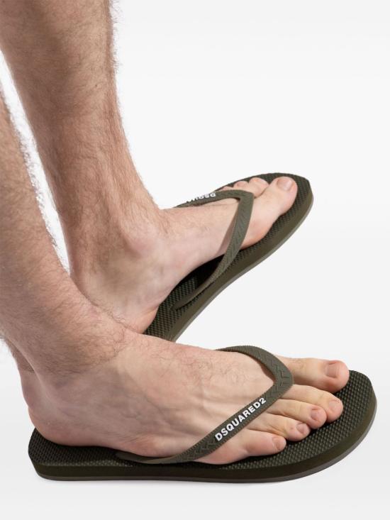 25SS 디스퀘어드2 뮬/슬리퍼 FFM0001 172000018085 Green - DSQUARED2