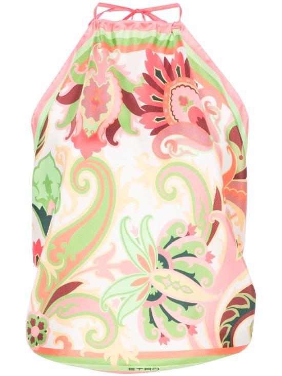 25SS 에트로 민소매 티셔츠 WAXA0012 AK686X0805MILTICOLOR - ETRO