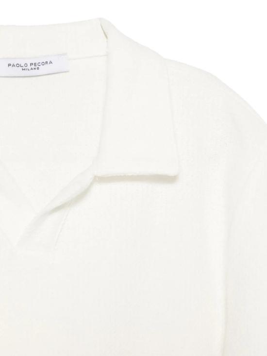 25SS [주니어] 파올로페코라 폴로 셔츠 PP4038 GESSO White - PAOLO PECORA