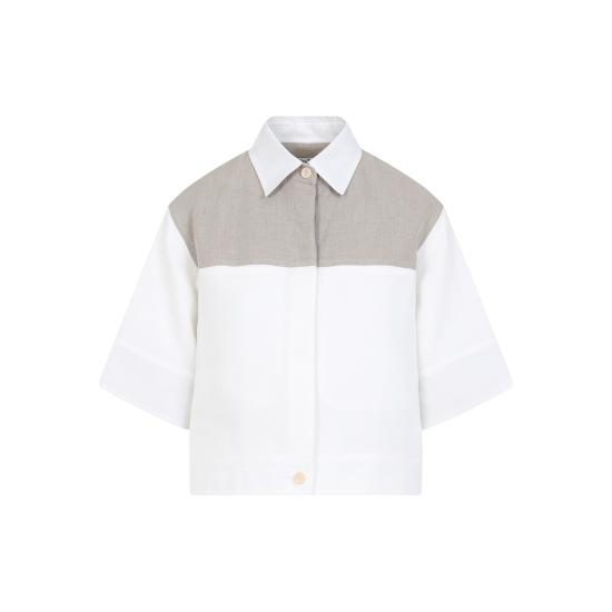 25SS 막스마라 블라우스/셔츠 2511191082600 10202 002 GESSO - MAX MARA