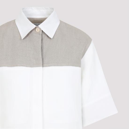 25SS 막스마라 블라우스/셔츠 2511191082600 10202 002 GESSO - MAX MARA