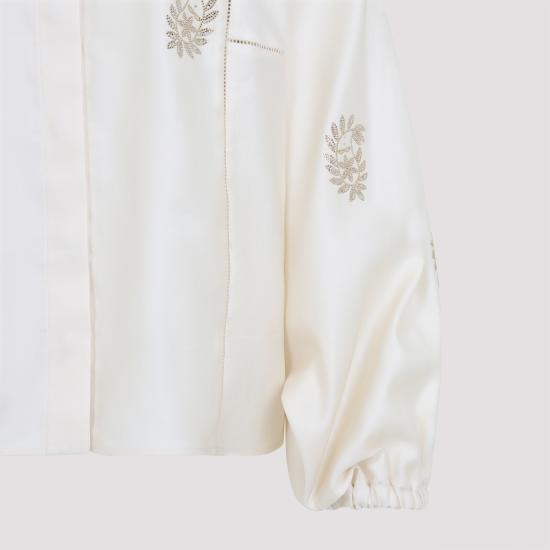 25SS 막스마라 블라우스/셔츠 2511111101600 10101 001 BIANCO TELA - MAX MARA