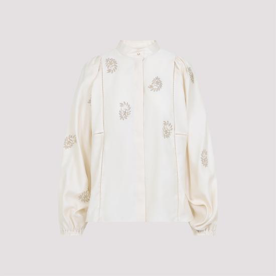 25SS 막스마라 블라우스/셔츠 2511111101600 10101 001 BIANCO TELA - MAX MARA