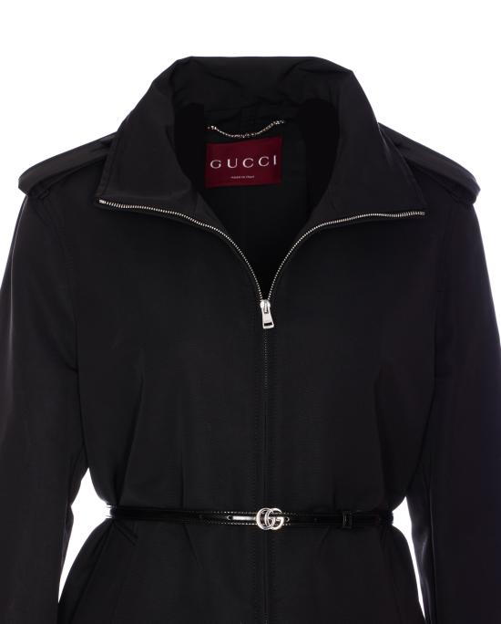 25SS 구찌 코트 808079 Z8BWB1000 Black - GUCCI