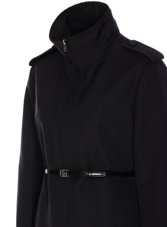 25SS 구찌 코트 808079 Z8BWB1000 Black - GUCCI