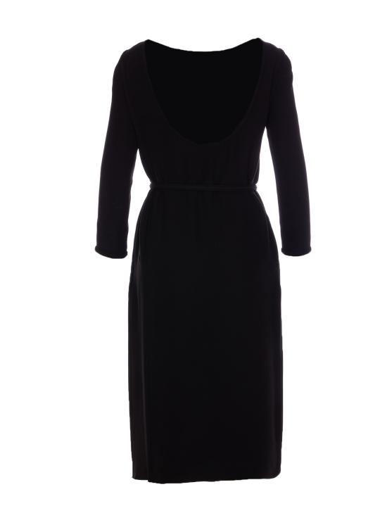 25SS 구찌 미디 원피스 818246 Z8BYJ1000 Black - GUCCI