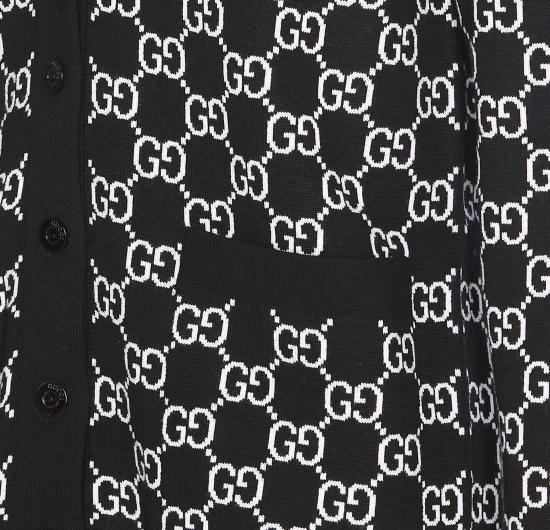 25SS 구찌 가디건 798157 XKEJP1070 Black - GUCCI