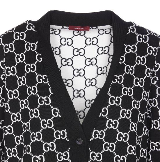 25SS 구찌 가디건 798157 XKEJP1070 Black - GUCCI