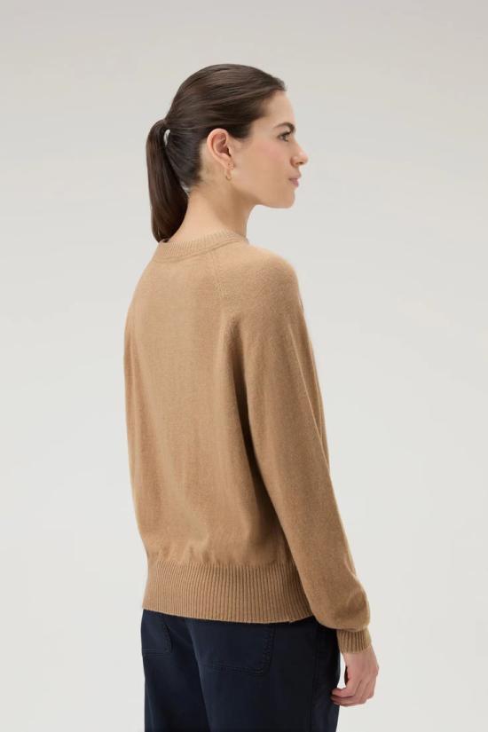  울리치 스웨터 CFWWKN0253FRUF0603 7391 Suede brown - WOOLRICH