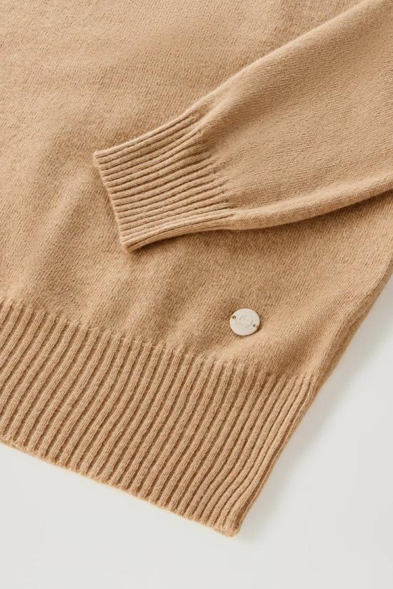  울리치 스웨터 CFWWKN0253FRUF0603 7391 Suede brown - WOOLRICH