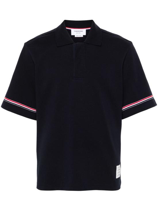 25SS 톰브라운 폴로 티셔츠 MJP209AJ0199415 NAVY DOM