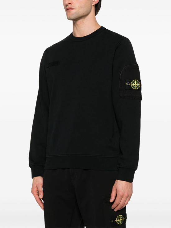 25SS 스톤 아일랜드 긴팔 티셔츠 K1S156100003S0123V0029 BLACK DOM - STONE ISLAND