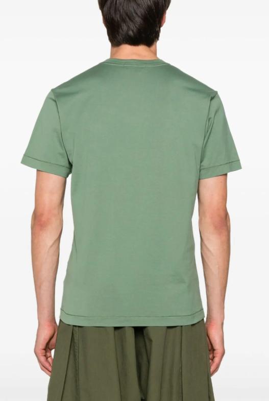 25SS 스톤 아일랜드 반팔 티셔츠 K1S152100039S0013V0055 SAGE GREEN DOM - STONE ISLAND