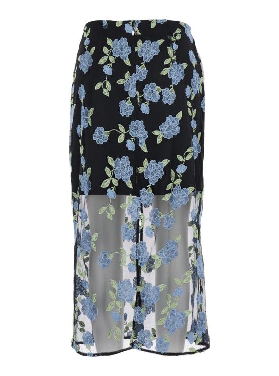 25SS 로테이트 미디 스커트 1136410001000 Black - ROTATE