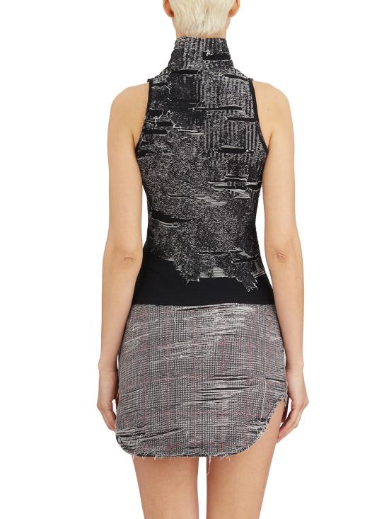 25SS 디젤 M 알마 슬리브리스 탑 LA192140AFBV900 Black - DIESEL