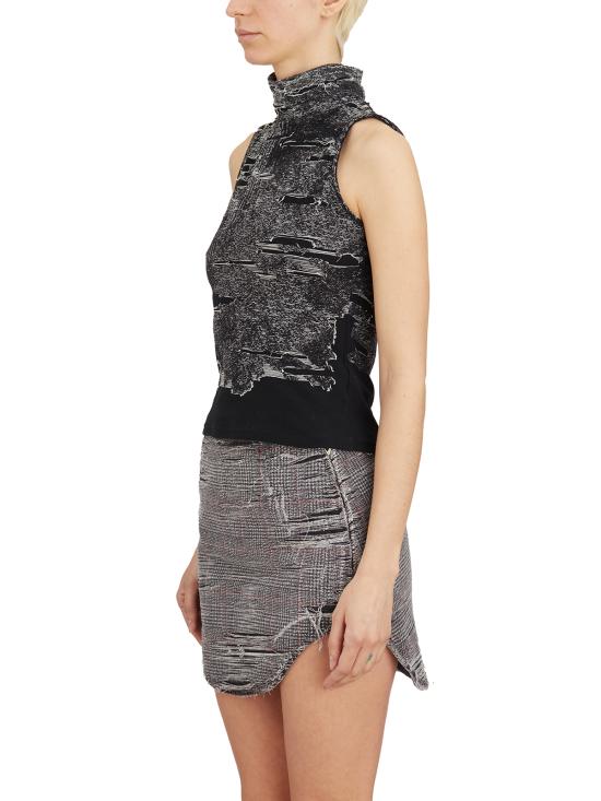 25SS 디젤 M 알마 슬리브리스 탑 LA192140AFBV900 Black - DIESEL