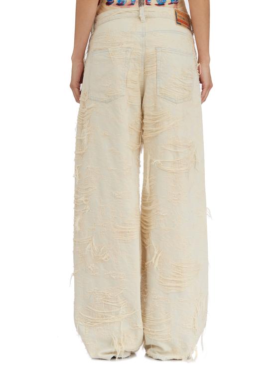 25SS 디젤 팬츠 LA1918309M4001 White - DIESEL