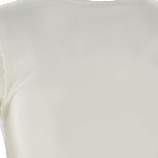 25SS 엘리자베타프랜치 반팔 티셔츠 MA00451E2 270 White - ELISABETTA FRANCHI