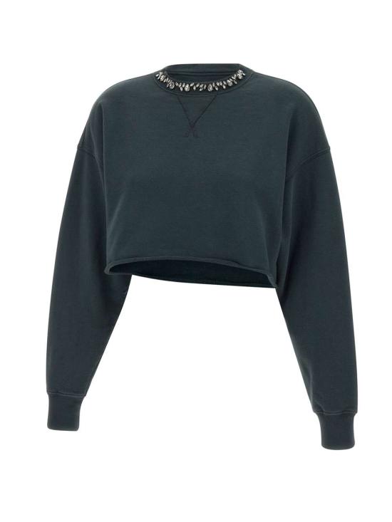 25SS 골든구스 긴팔 티셔츠 GWP02203 P00189690456 Black - GOLDEN GOOSE