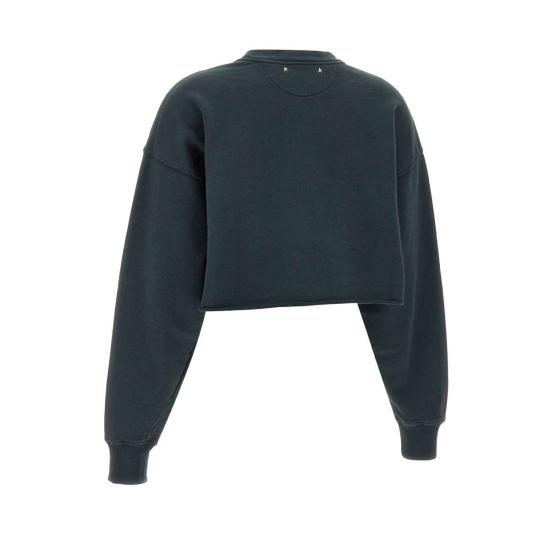 25SS 골든구스 긴팔 티셔츠 GWP02203 P00189690456 Black - GOLDEN GOOSE