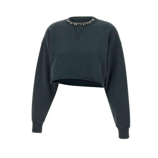 25SS 골든구스 긴팔 티셔츠 GWP02203 P00189690456 Black - GOLDEN GOOSE