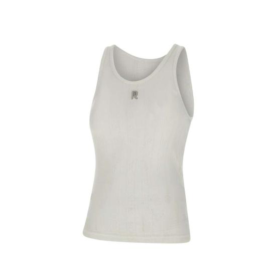 25SS 파코라반 민소매 티셔츠 25PJTE168CO0557 P100 White - PACO RABANNE