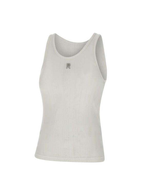 25SS 파코라반 민소매 티셔츠 25PJTE168CO0557 P100 White - PACO RABANNE