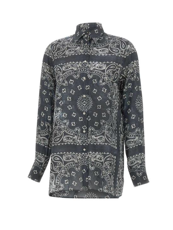 25SS 골든구스 셔츠 GWP00819 P00125760318 Grey - GOLDEN GOOSE