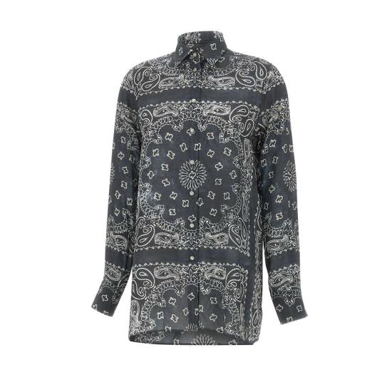 25SS 골든구스 셔츠 GWP00819 P00125760318 Grey - GOLDEN GOOSE