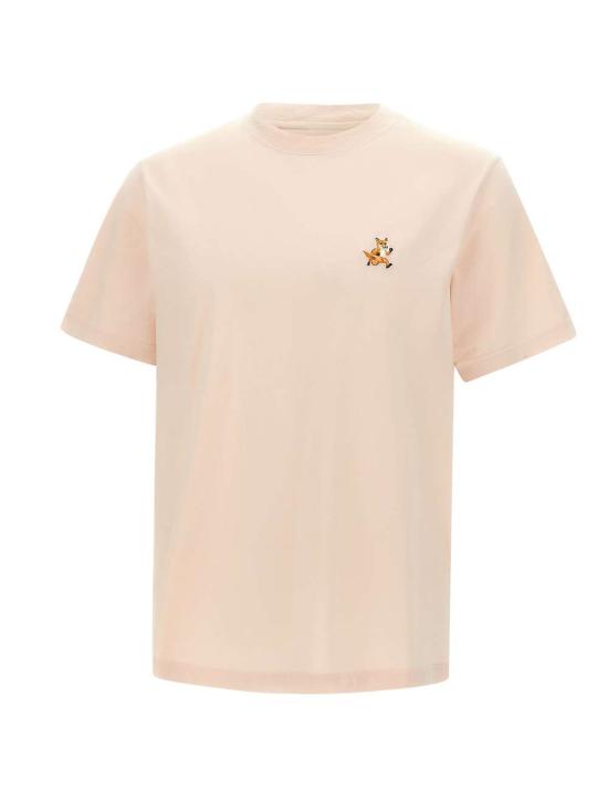 25SS 메종키츠네 반팔 티셔츠 MM00125KJ0008 0114 Pink - MAISON KITSUNE