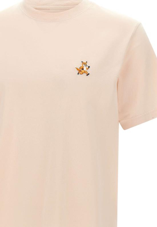 25SS 메종키츠네 반팔 티셔츠 MM00125KJ0008 0114 Pink - MAISON KITSUNE