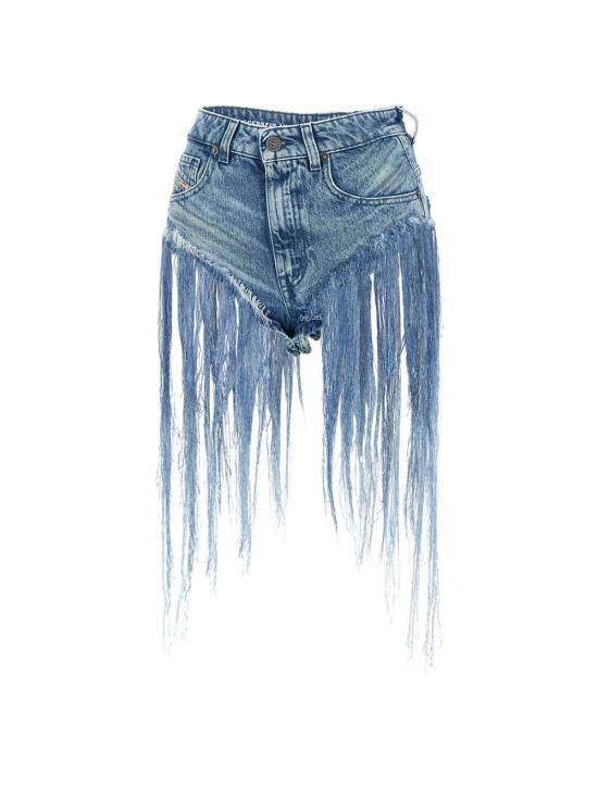 25SS 디젤 숏팬츠 A18145 0CMBM01 Blue - DIESEL