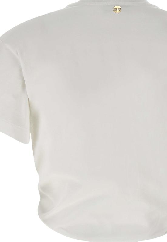 25SS 파코라반 반팔 티셔츠 23AJTO539CO0485 P109 White - PACO RABANNE