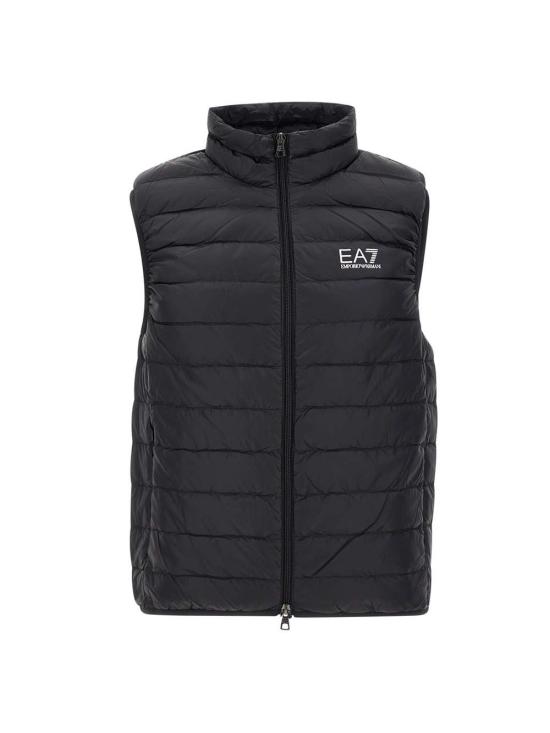 25SS 엠포리오 아르마니 베스트 8NPQ06 PNGPZ1200 Black - EMPORIO ARMANI