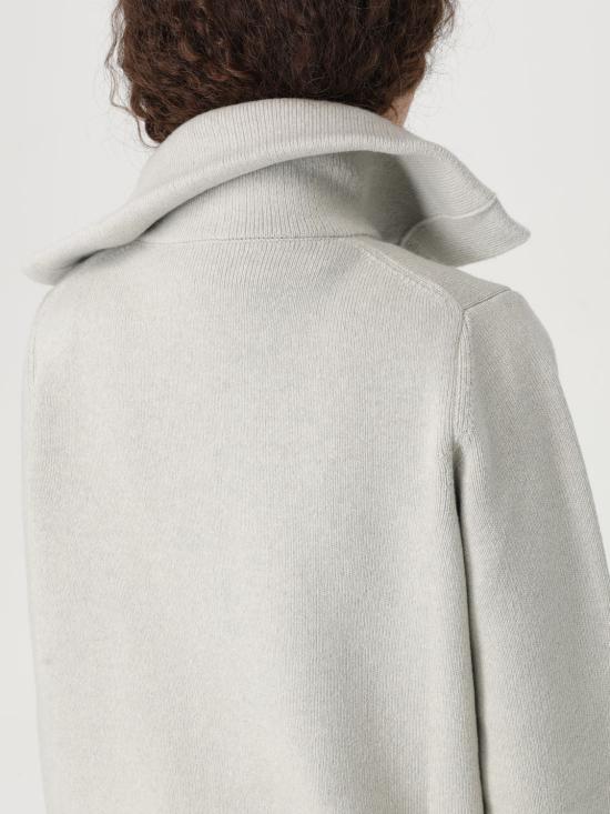 24FW 보테가베네타 가디건 804599V4QJ0 1031 Grey - BOTTEGA VENETA