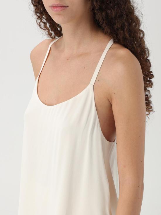 25FW 트윈셋 민소매 티셔츠 251TP2650 00059 Pearl - TWINSET