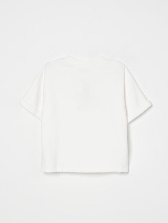 25SS [키즈] 봉쁘앙 티셔츠 S05GSWK00010 102 White - BONPOINT