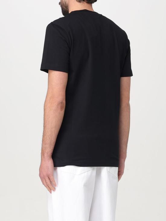 25FW 모스키노 반팔 티셔츠 07200241 1555 Black - MOSCHINO