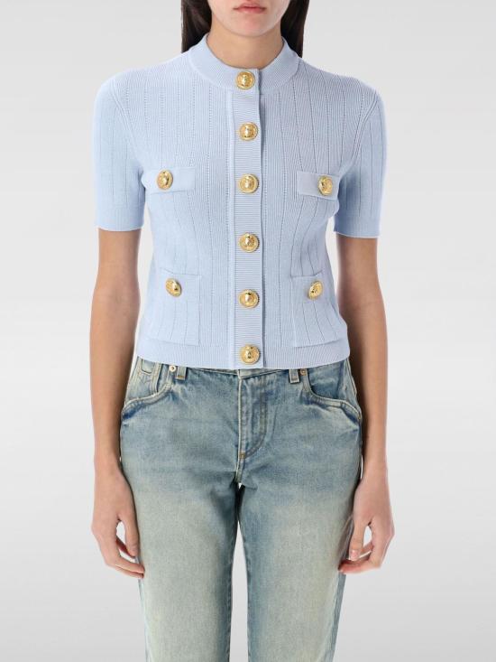 25FW 발망 가디건 EF1KL023KB07 6AC Sky