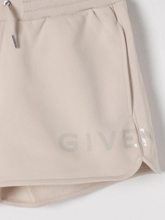 25FW [키즈] 지방시 쇼츠/버뮤다 H30795 184 Cream - GIVENCHY