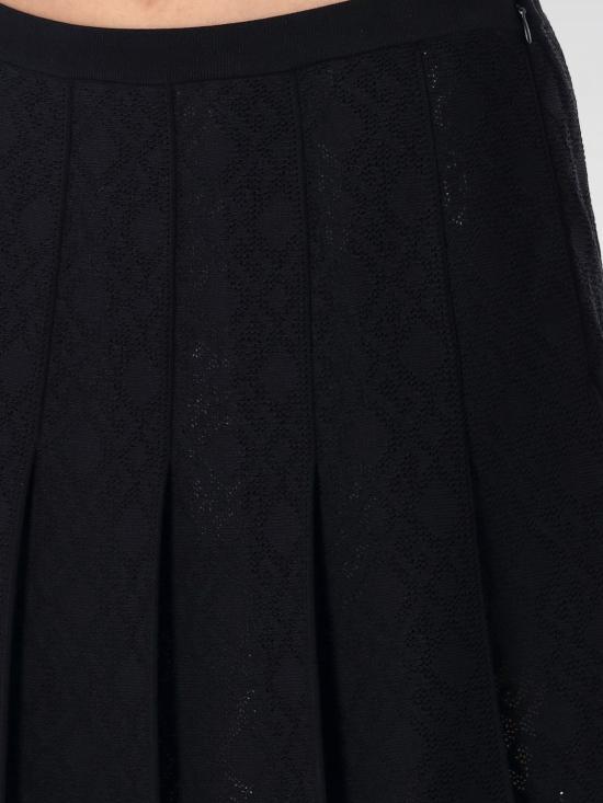 25FW 지방시 스커트 BW40XW4ZPN 001 Black - GIVENCHY