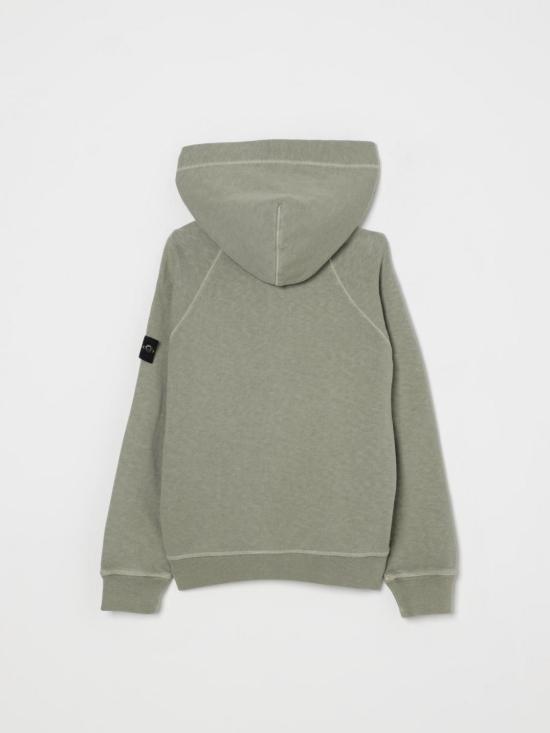 25FW [키즈] 스톤 아일랜드 풀오버 6100003S0060 V0168 Green - STONE ISLAND