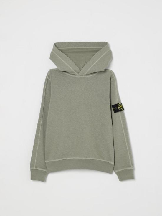 25FW [키즈] 스톤 아일랜드 풀오버 6100003S0060 V0168 Green