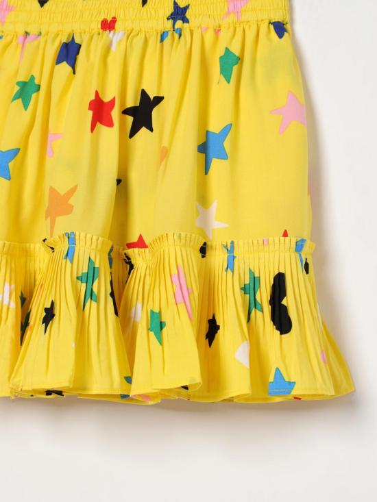 25SS [키즈] 스텔라 맥카트니 스커트 TW7A51Z2542 228MC Yellow - STELLA MCCARTNEY
