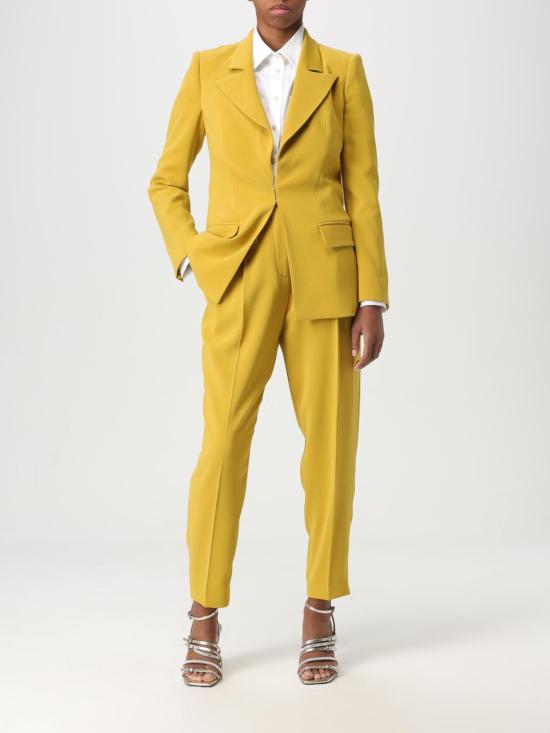25FW 엘리자베타프랜치 수트 세트 TP003 DC6 Mustard - ELISABETTA FRANCHI