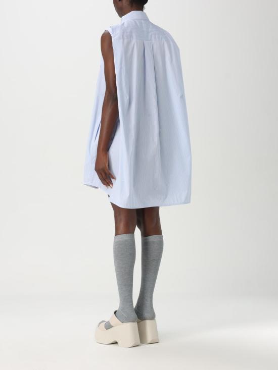 25SS 사카이 숏 원피스 2507649 458 Blue - SACAI