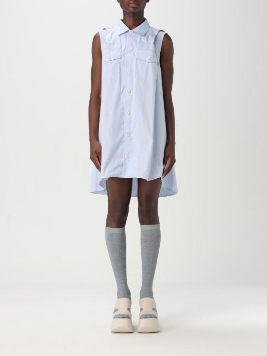 25SS 사카이 숏 원피스 2507649 458 Blue