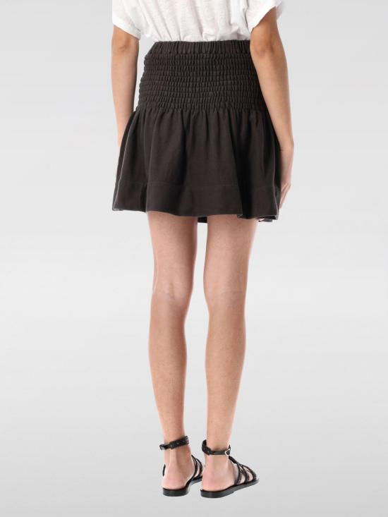 25SS 이자벨마랑에뚜왈 숏 스커트 JU0146FCA1M07E 02FK Black - ISABEL MARANT ETOILE