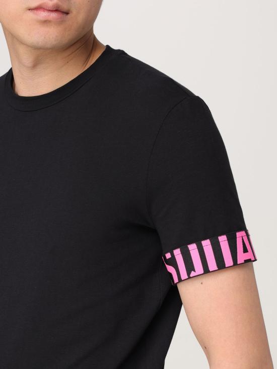 25FW 디스퀘어드2 반팔 티셔츠 D9M3S5770 006 Black 1 - DSQUARED2