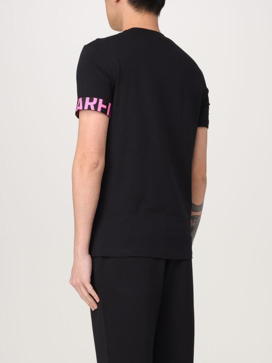 25FW 디스퀘어드2 반팔 티셔츠 D9M3S5770 006 Black 1 - DSQUARED2